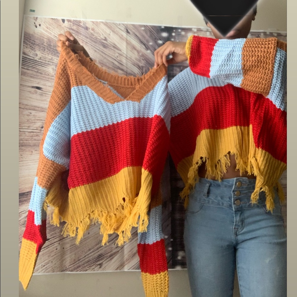 Color block sweaters !!!!💕 - Picture 2 of 5